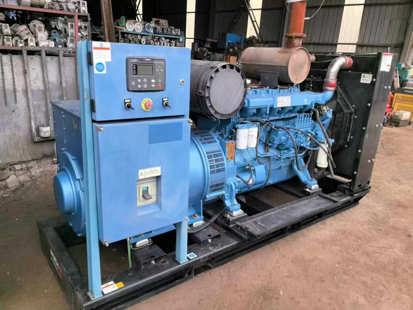 大化500kW 柴油发电机组可带动设备功率的计算公式是什么？